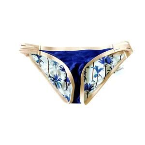 BODY GLOVE, SIZE S, FLIRTY SURF RIDER SWIM BOTTOM, MIDNIGHT